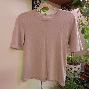 Zara Short Sleeve Sweater Blouse Large